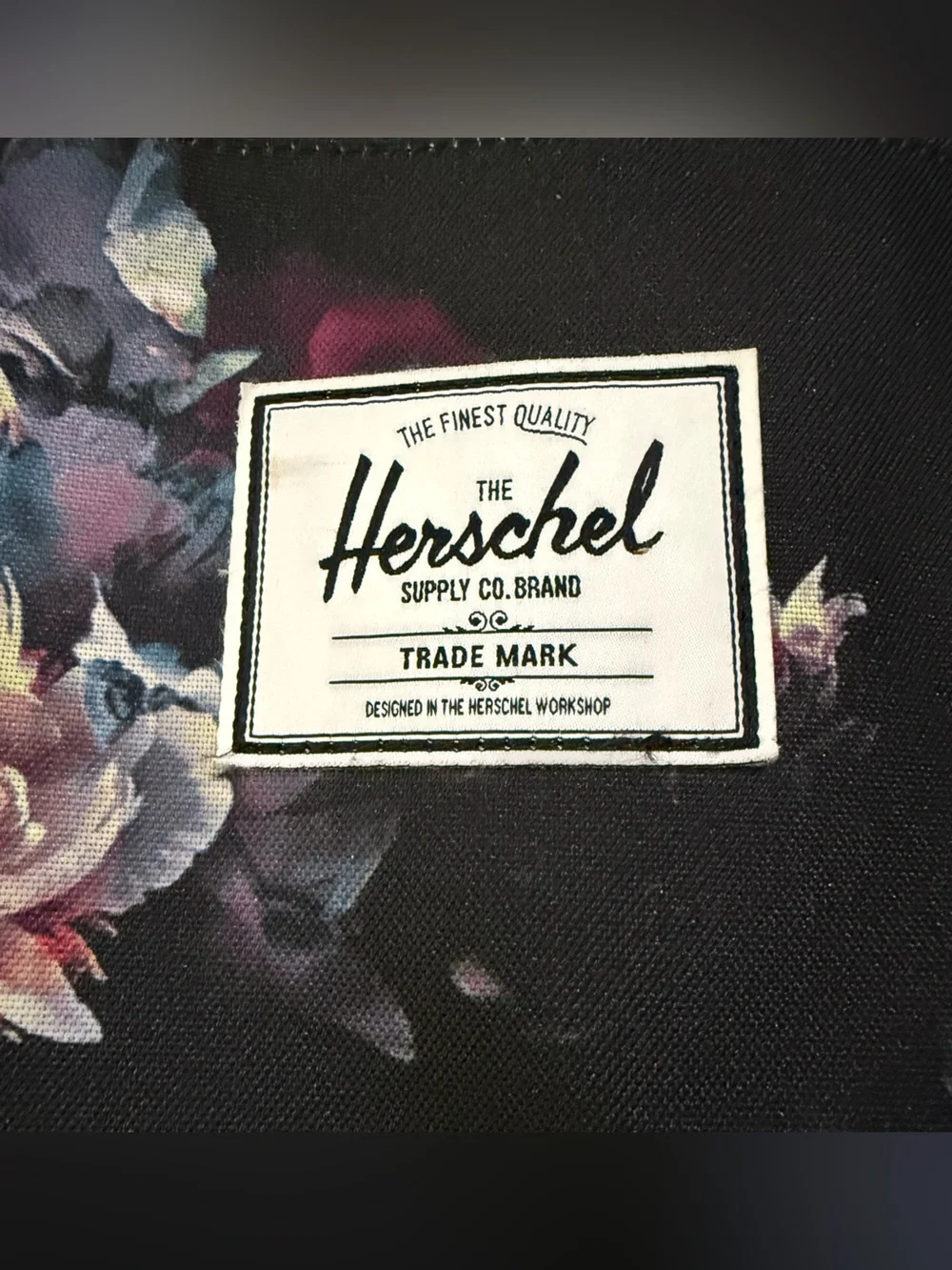 Herschel Floral Diaper Bag + Changing Pad